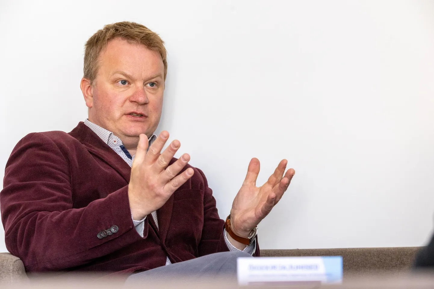 Tartu Ülikooli kirikuloo kaasprofessor Priit Rohtmets.