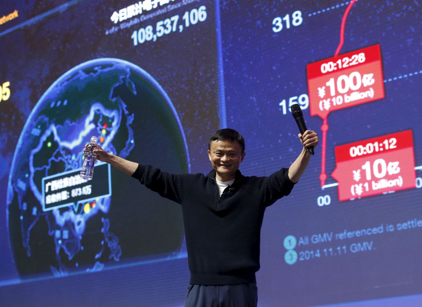 Alibaba asutaja ja tegevjuht Jack Ma.