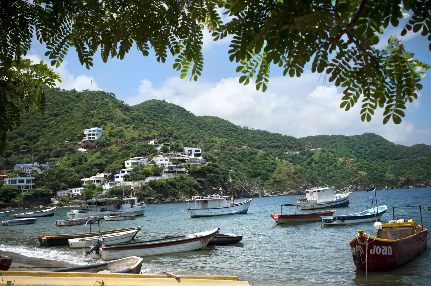 Rannik Santa Marta lähedal.