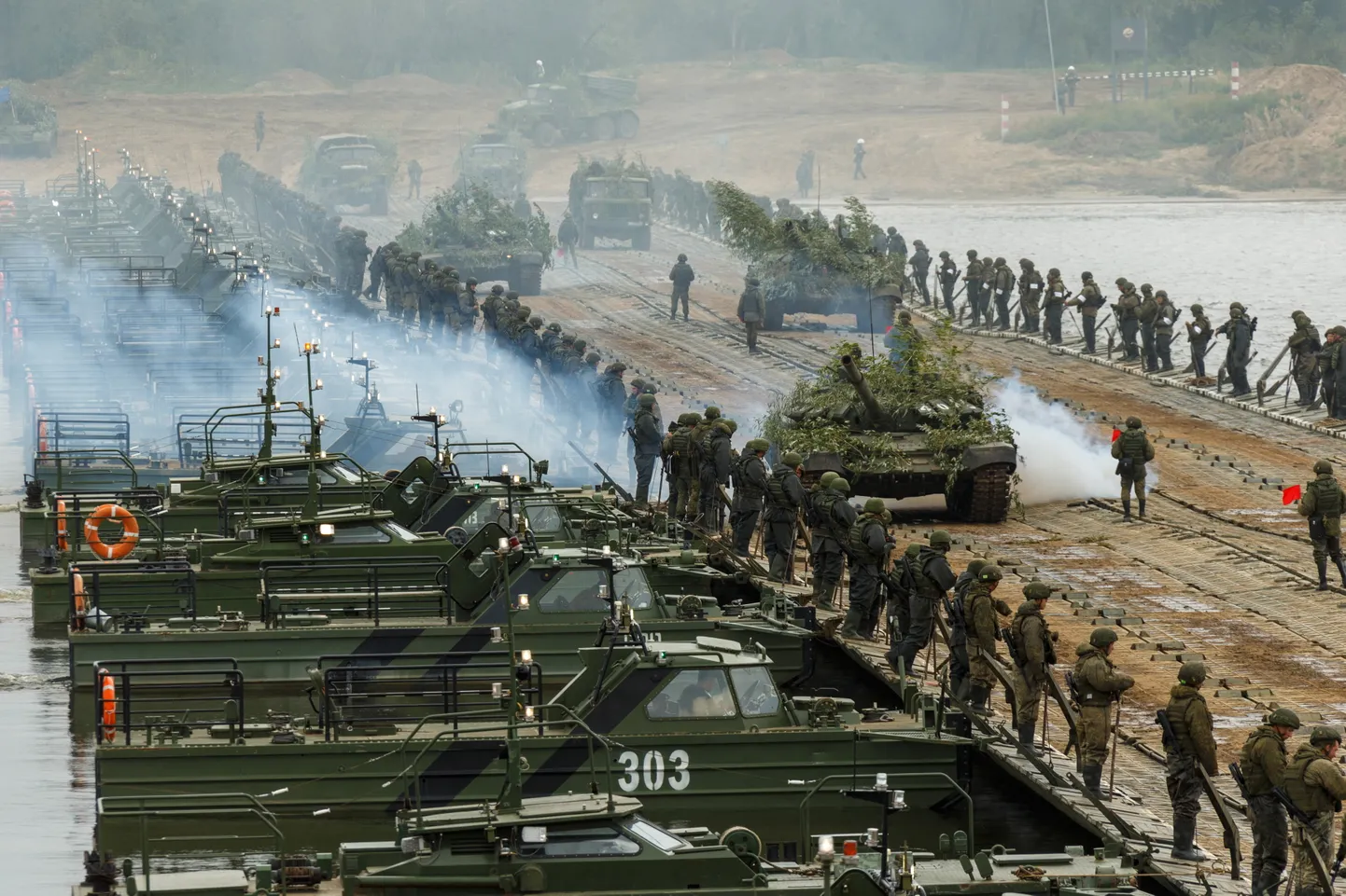 Õppused Zapad 2021. aastal. Foto on illustreeriv.