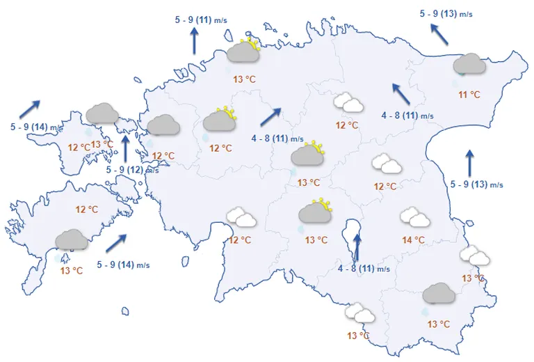 Ilm teisipäeval
