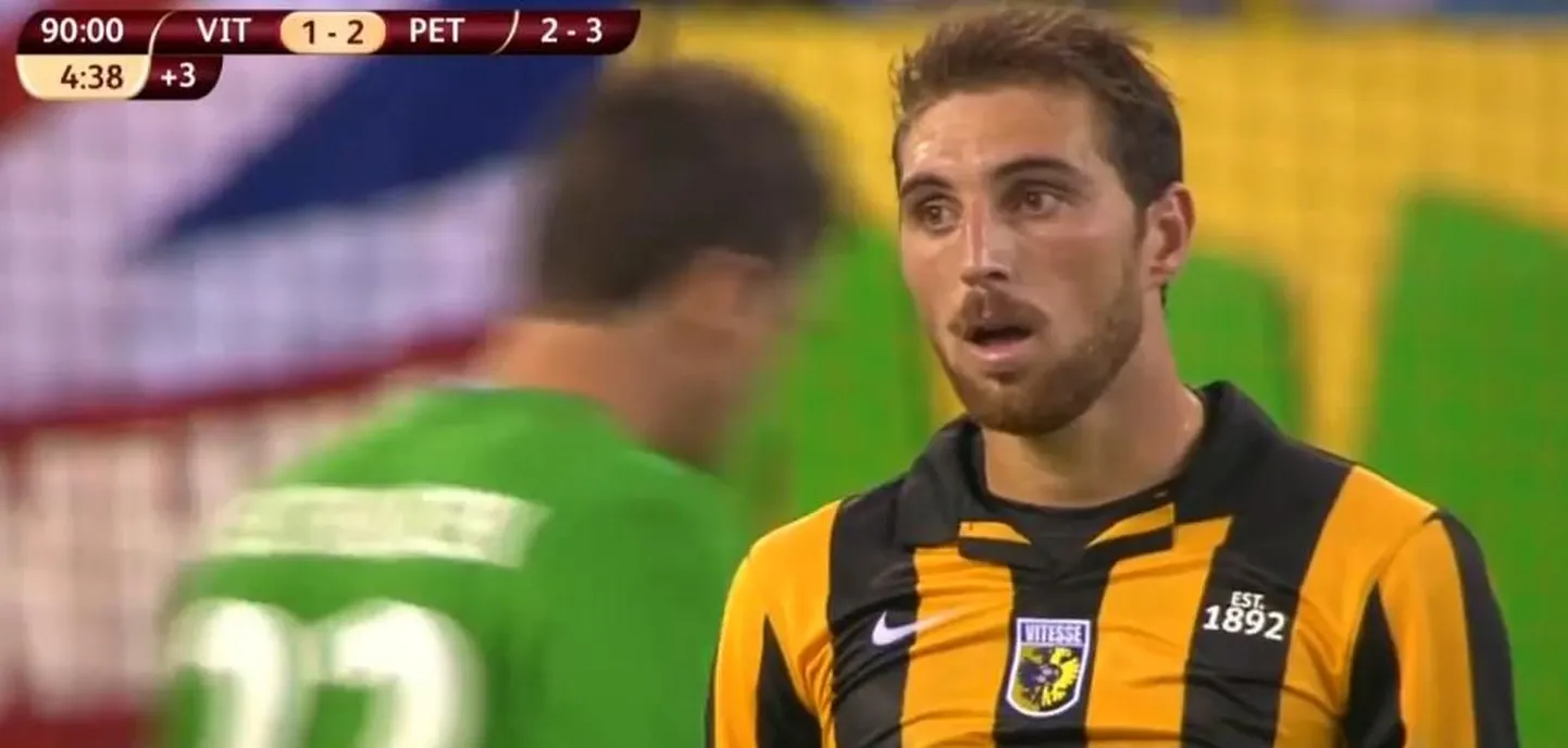 Vitesse meeskonna löödud kapten Guram Kashia.