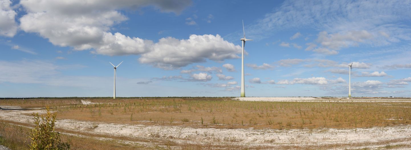 Balti Elektrijaama Narva tuulepark.