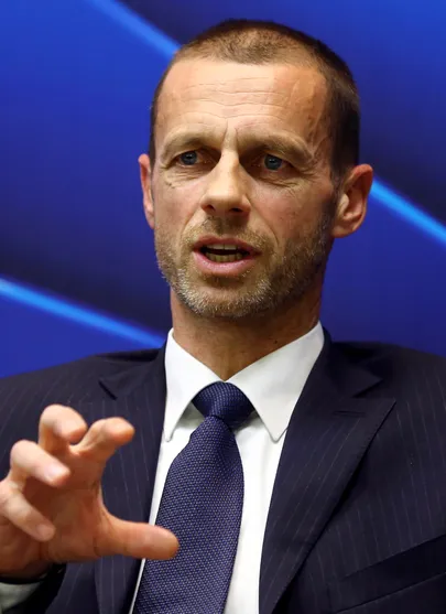 UEFA president Aleksander Ceferin.