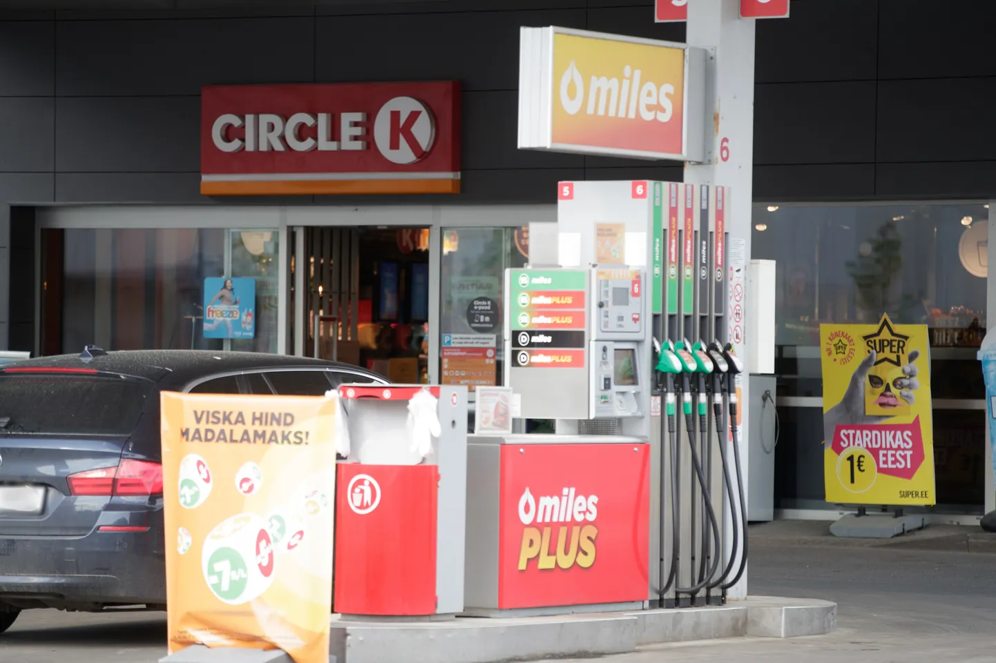 Circle K tankla,