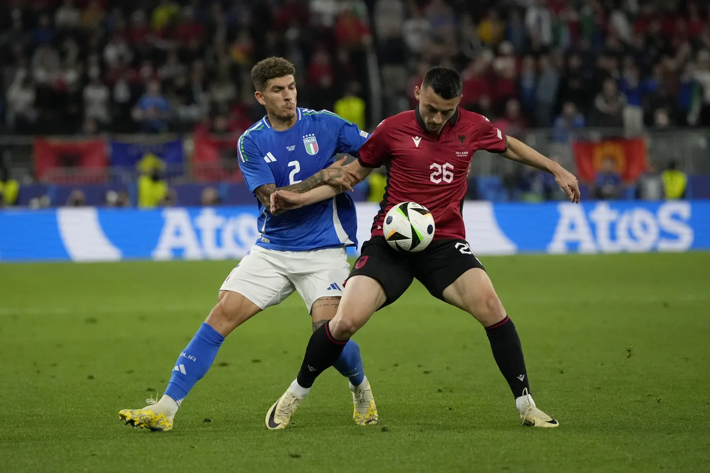 Матч сборной Италии и сборной Албании