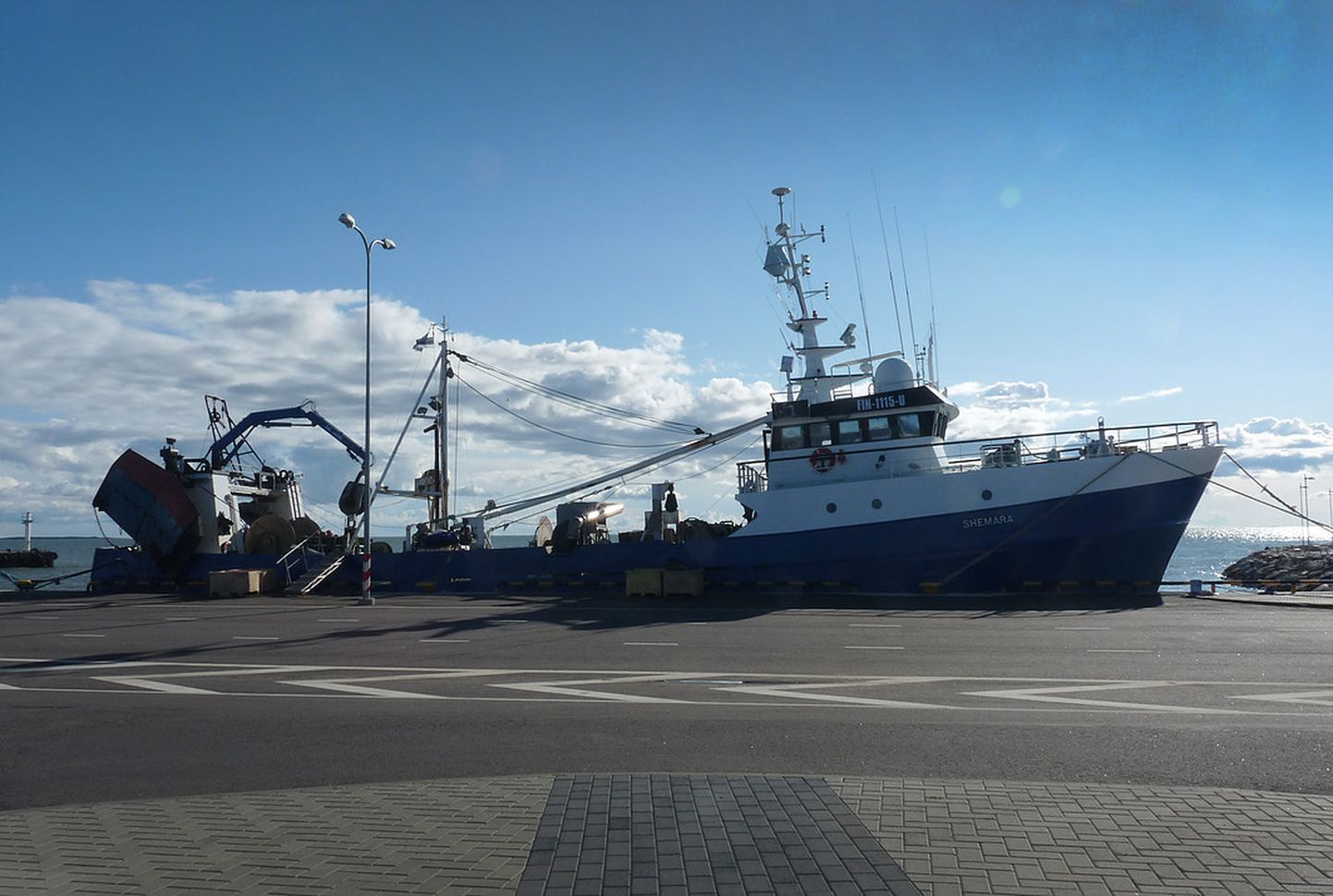 Eesti firma Morobell kalalaev Shemara 2018. aastal