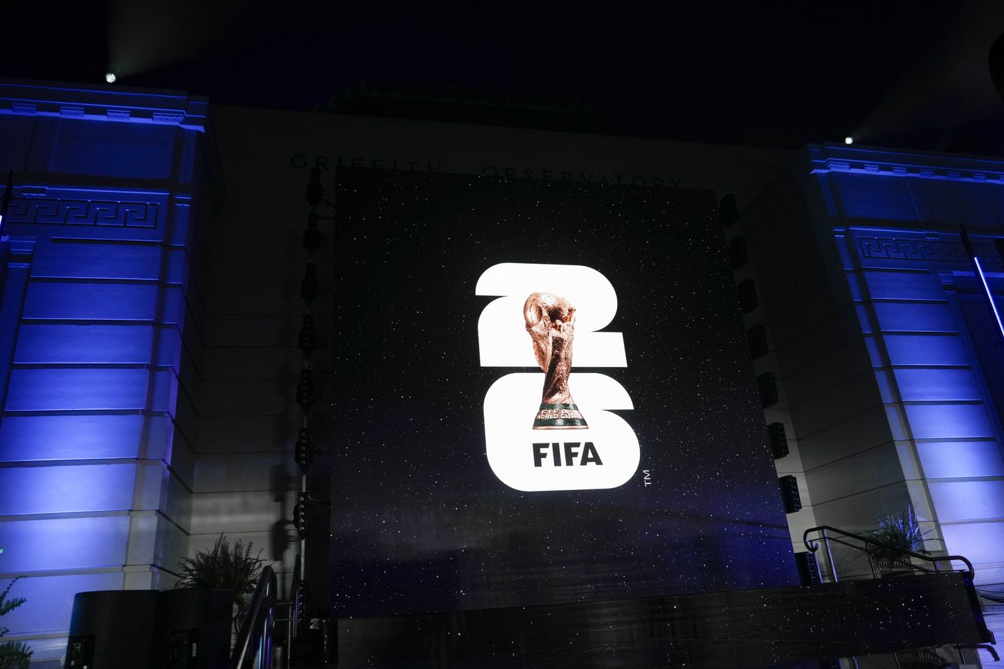 Логотип ЧМ по футболу 2026, официальная презентация.