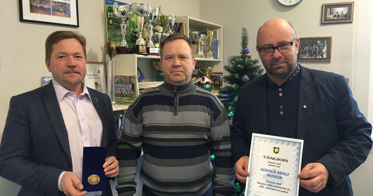 Otepää valla kodanik Addold Mossin saab 100-aastaseks