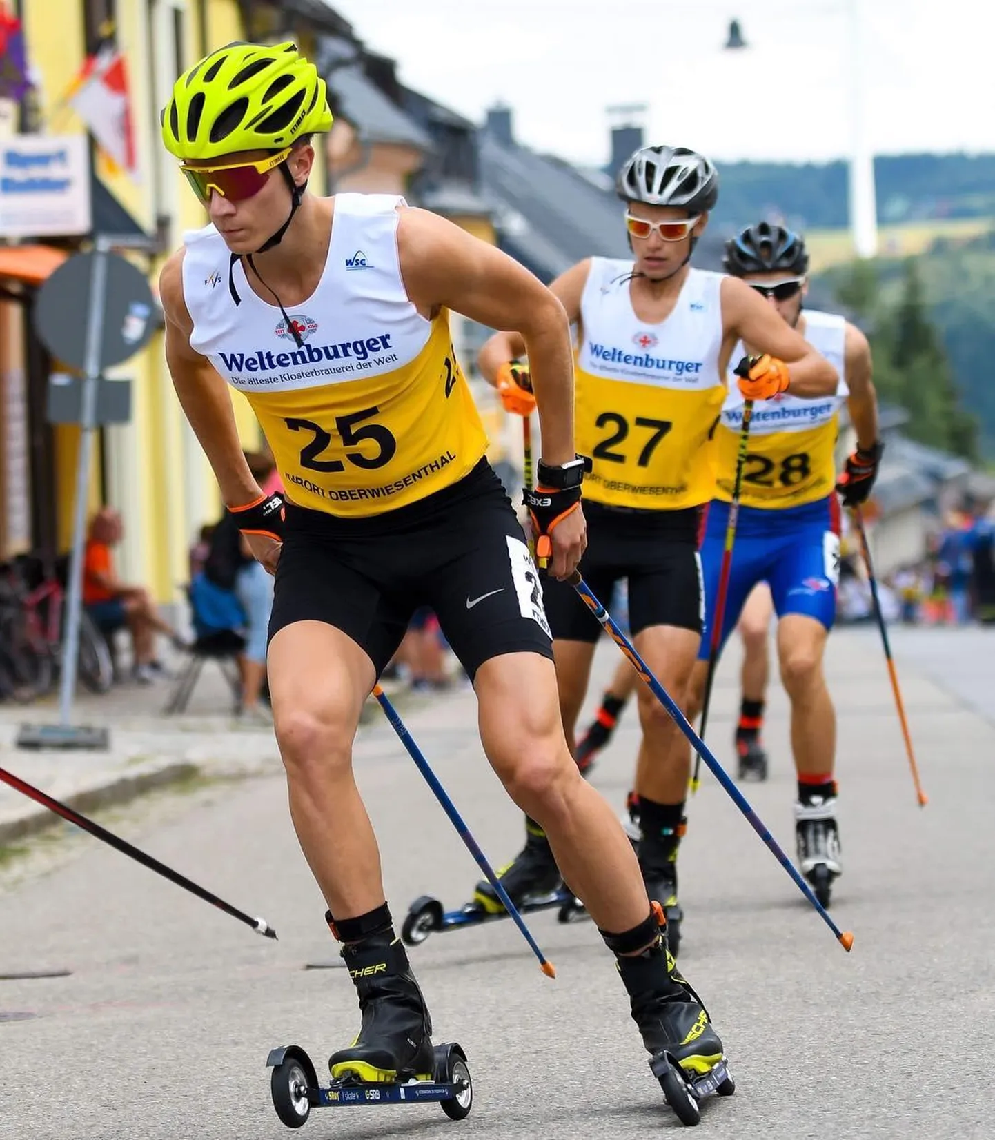 Kristjan Ilves Oberwiesenthalis suvehooaega avamas.