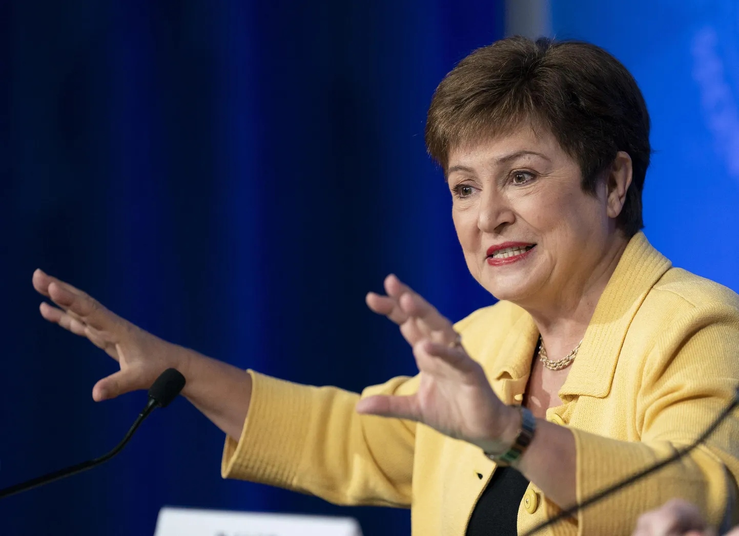 Rahvusvahelise Valuutafondi (IMF) juht Kristalina Georgieva