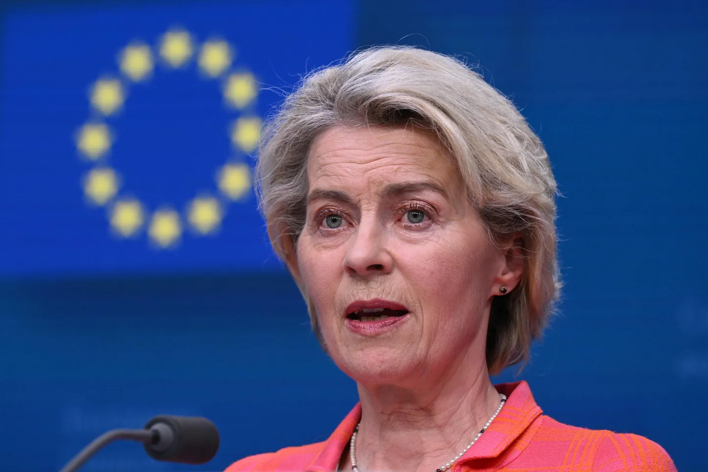 Euroopa Komisjoni president Ursula von der Leyen.