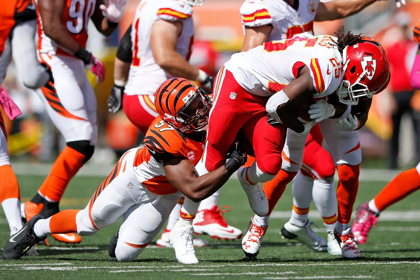 Cincinnati Bengalsi ja Kansas City Chiefsi mäng.
