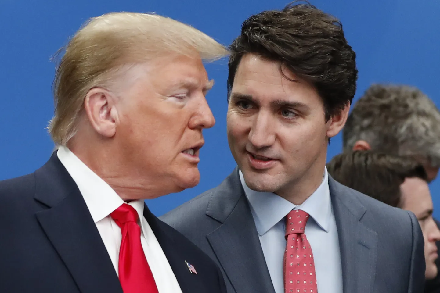 USA president Donald Trump oma esimesel ametiajal 2019. aastal koos Kanada peaministri Justin Trudeauga.