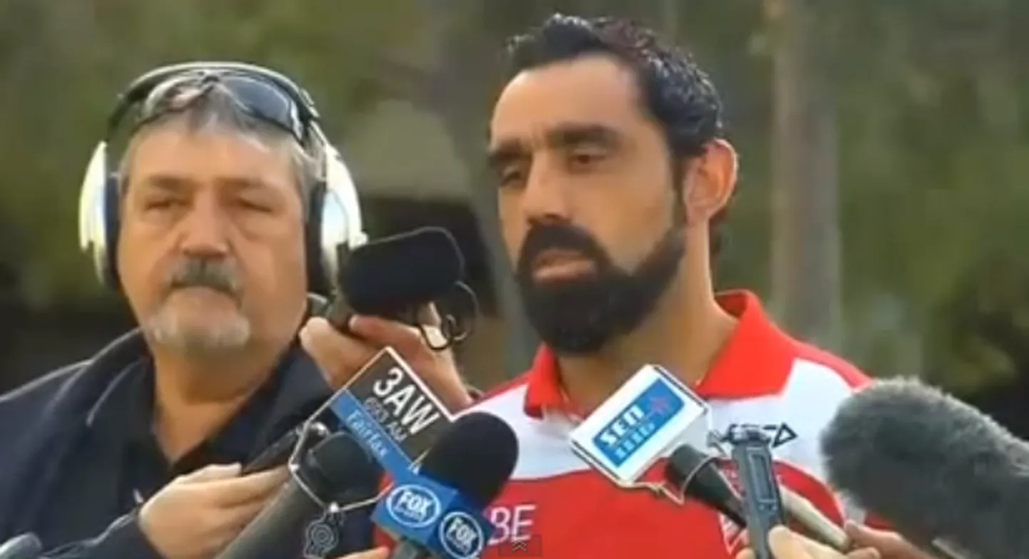 Adam Goodes intsidenti kommenteerimas.