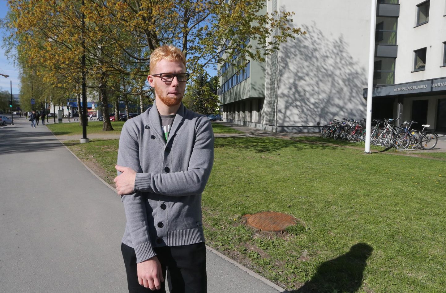 TTÜ tudeng Jörgen Kivila peab Tartu ülikooli ühiselamust Narva mnt 25 välja kolima.