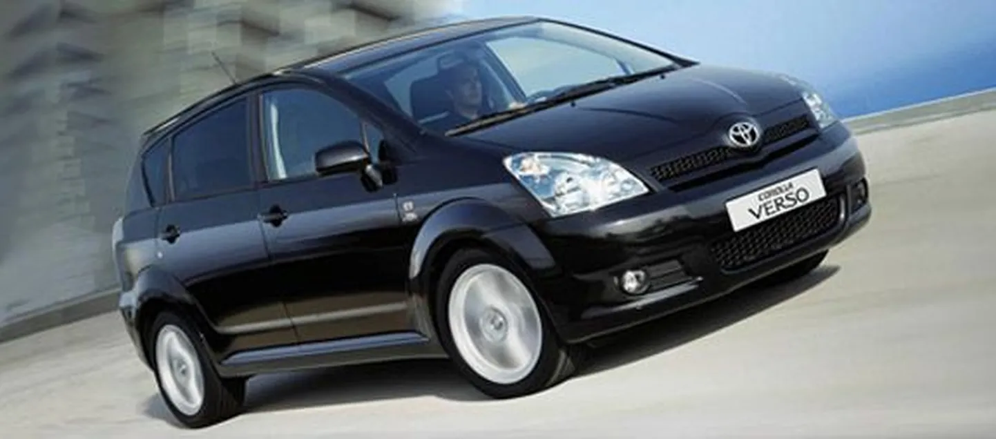Toyota Corolla Verso.