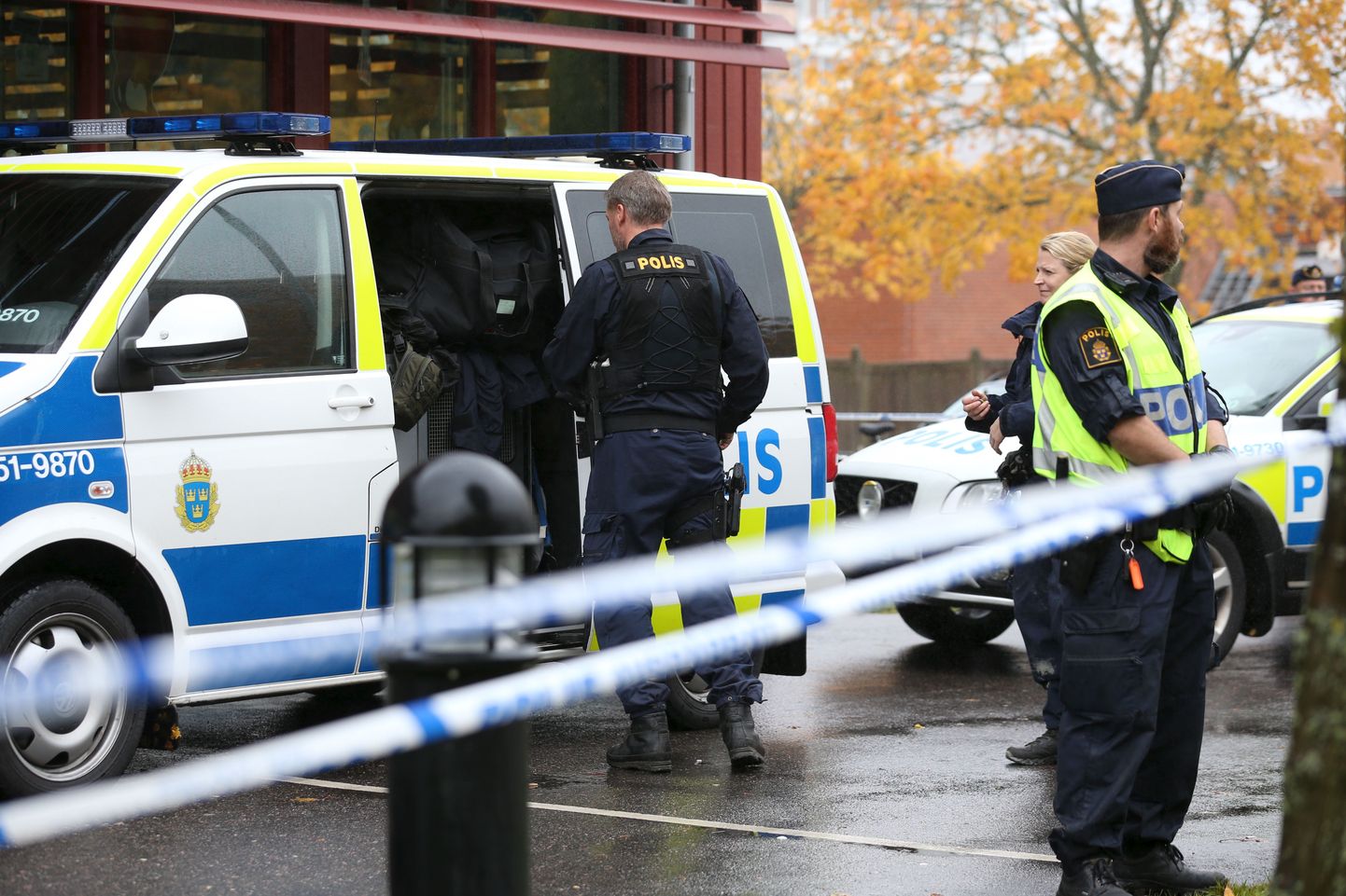 Шведская полиция.Фото иллюстративное