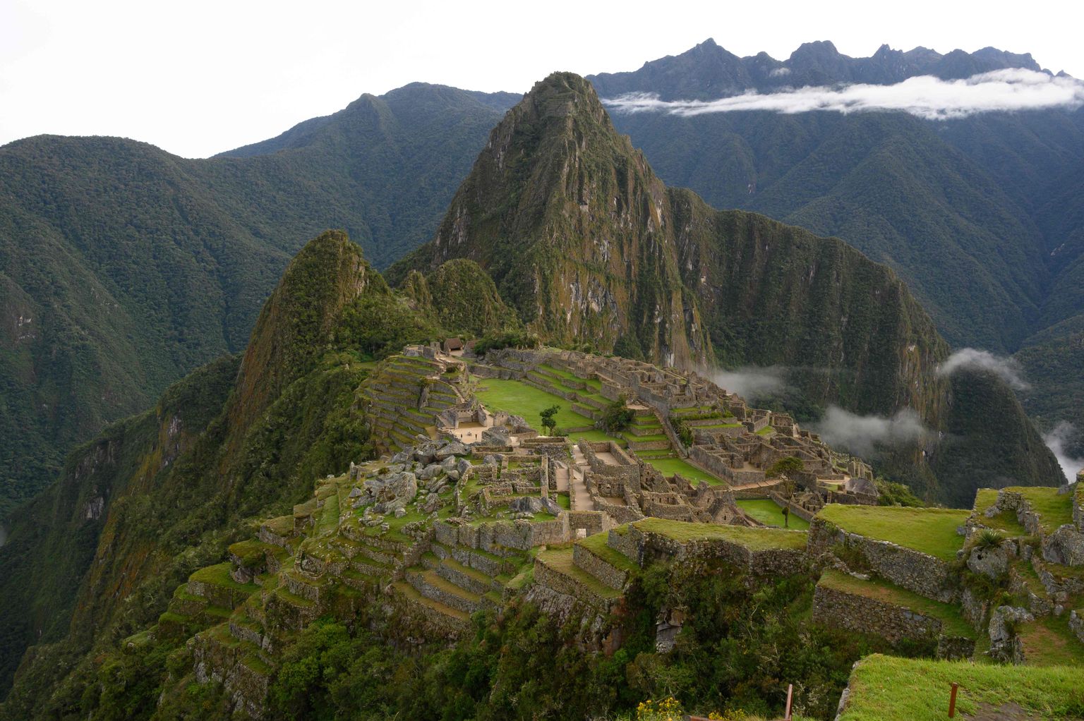 Peruu Andides asuv inkade tsitadell Machu Picchu
