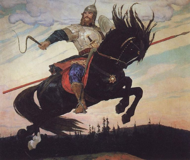 Vene kunstniku Viktor Vasnetsovi (1848-1926) maal Ilja Murometsast (1914)