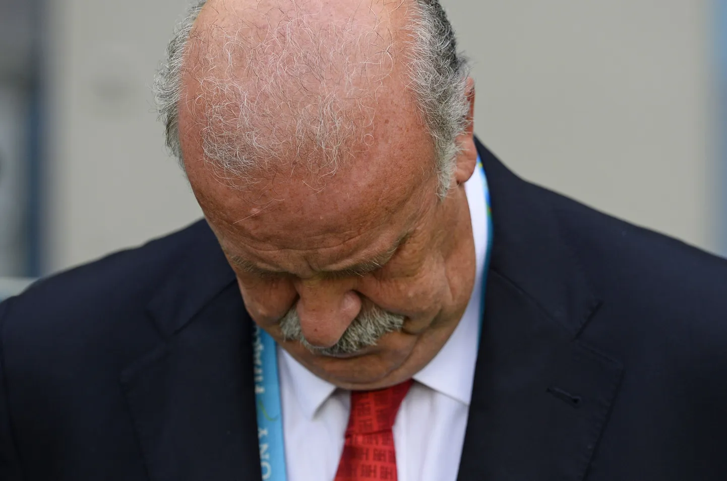 Löödud Hispaania kondise peatreener Vicente Del Bosque.