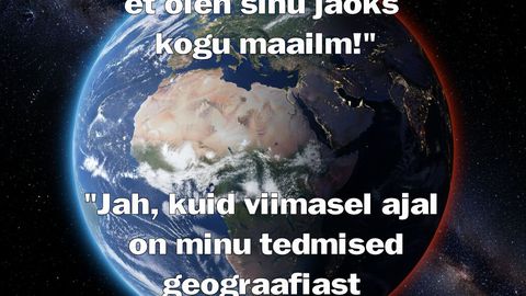 Olen sinu jaoks kogu maailm