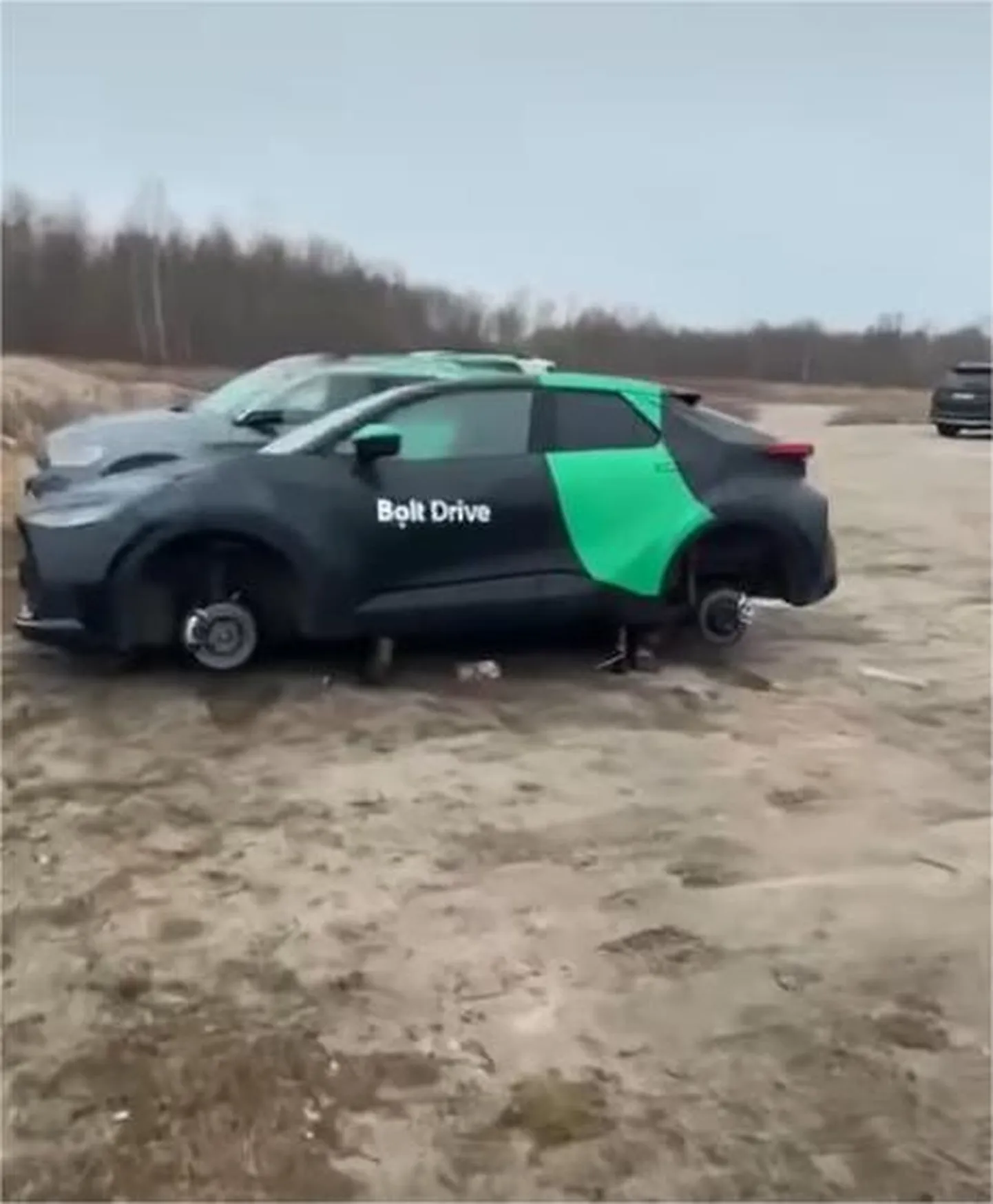 "Bolt Drive" auto Igaunijā.