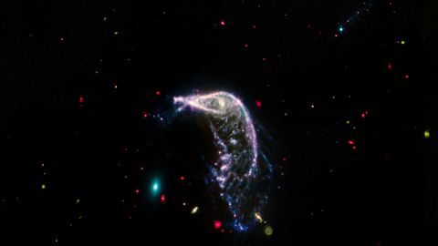 Webbi teleskoop püüdis pildile kokku põrkuvad galaktikad