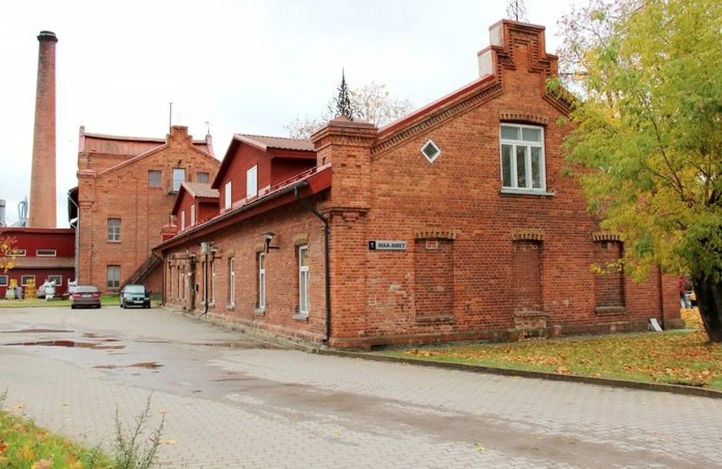 Võru piiritusevabriku hoone, tsaariajast