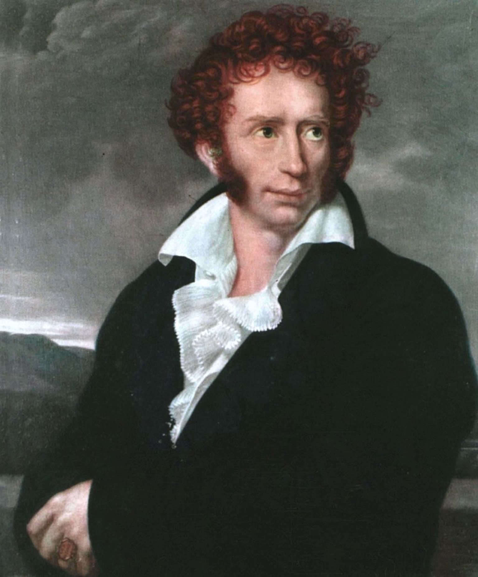 Ugo Foscolo portree (1813), autor François-Xavier Fabre.
