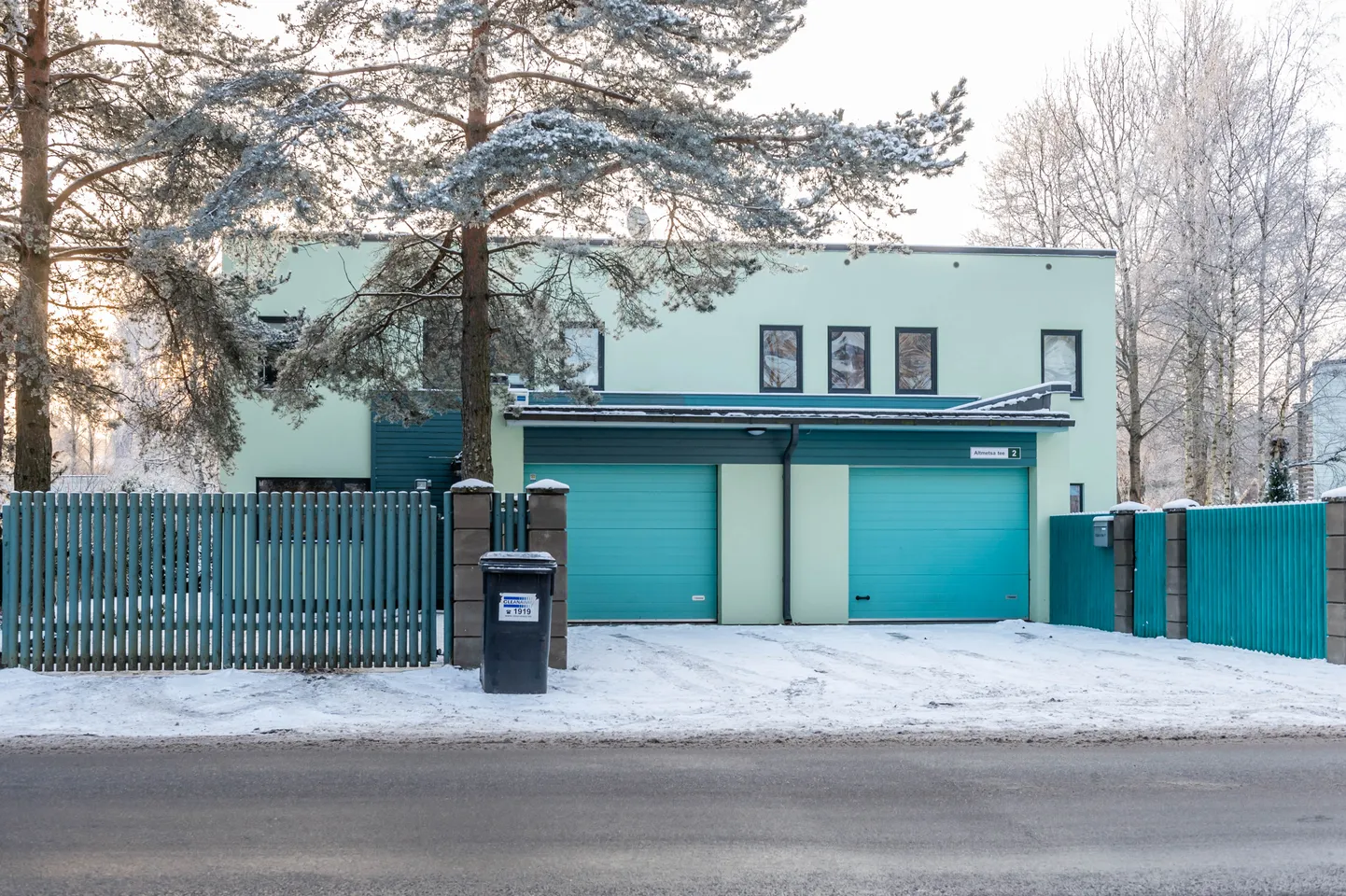 Danske panga privaat- ja välispanganduse divisjoni juhi Juri Kidjajevi naise nimel olev majaosa Viimsis.