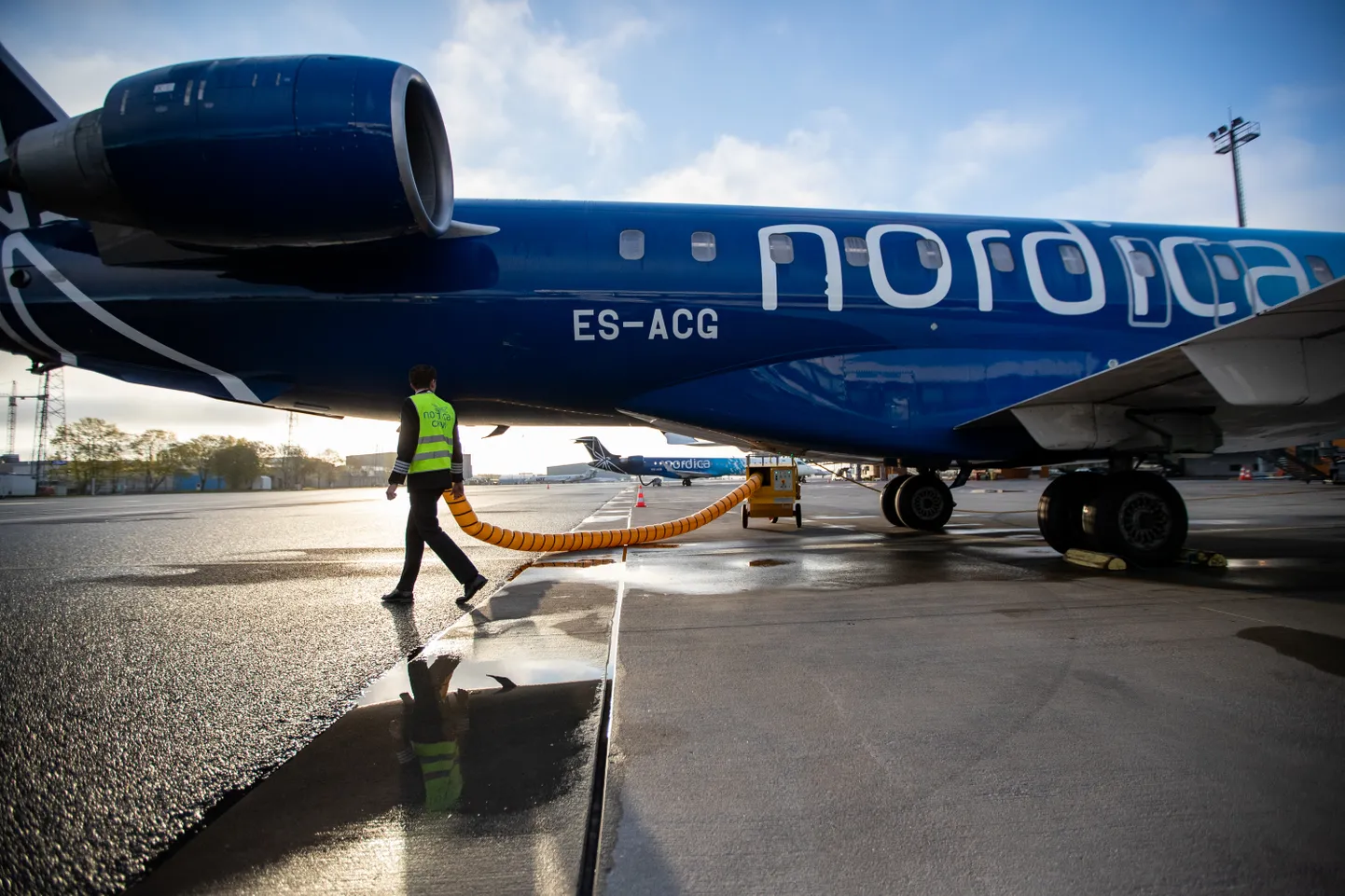 Самолет авиакомпании Nordica