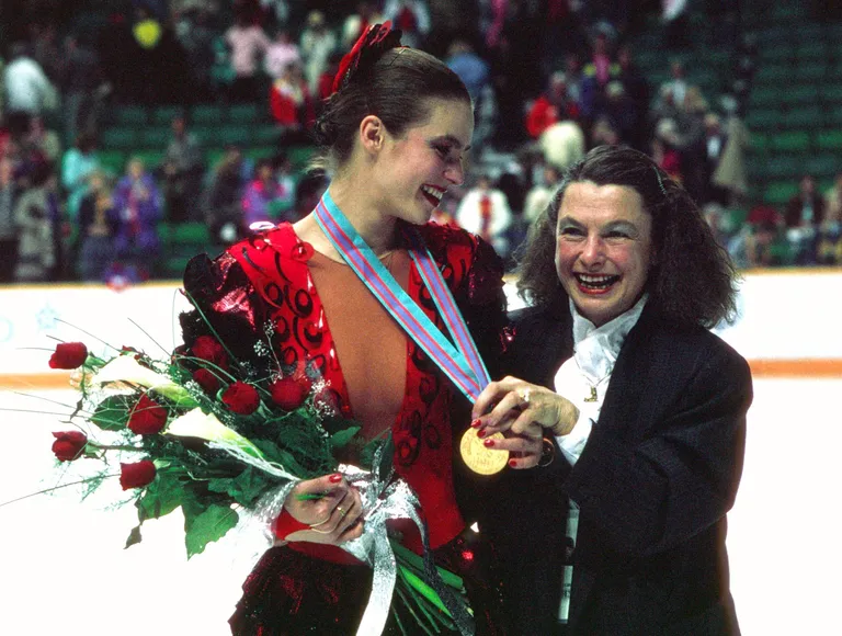 Катарина Витт и Ютта Мюллер.