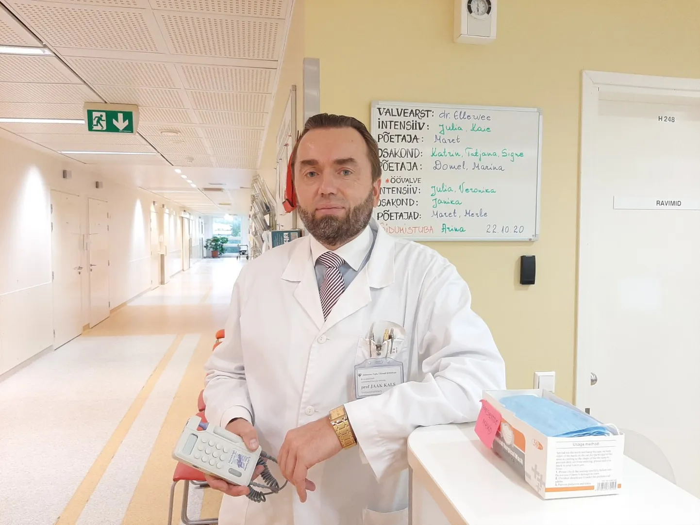 Tartu Ülikooli vasoloogia professor ja meditsiinilise biokeemia vanemteadur Jaak Kals