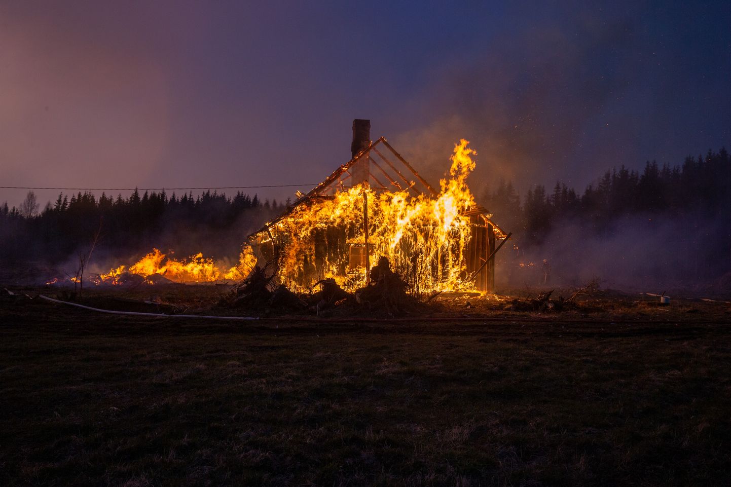 Seitsmendal aprillil põles Viljandi vallas elumaja.