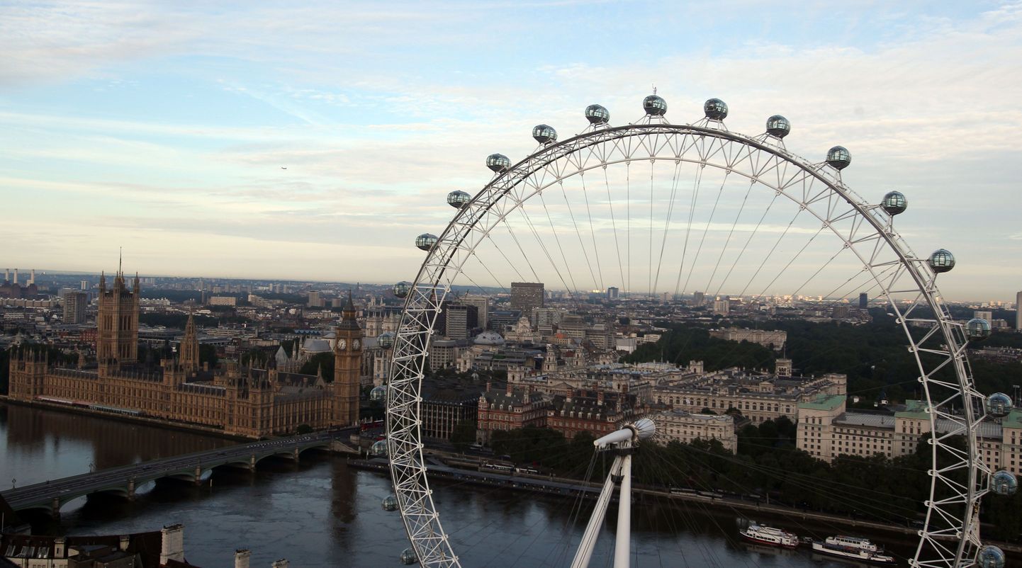Olümpiatuli London Eye vaateratta tipus
