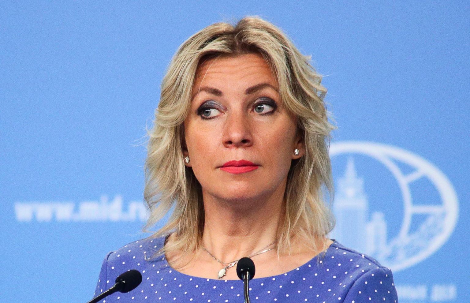 Vene välisministeeriumi pressiesindaja Maria Zahharova.