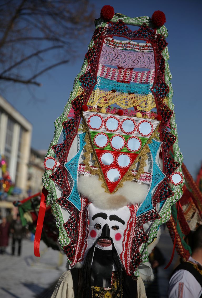 Bulgaarias toimus kevade kutsumise karneval