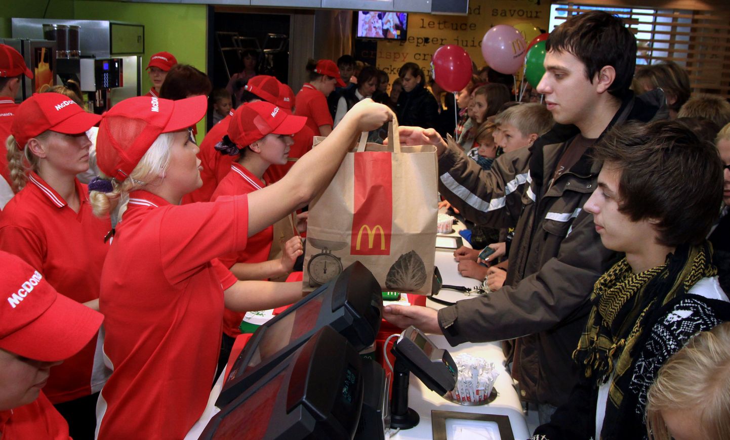 McDonald'si kiirsöögikoht Pärnus.
