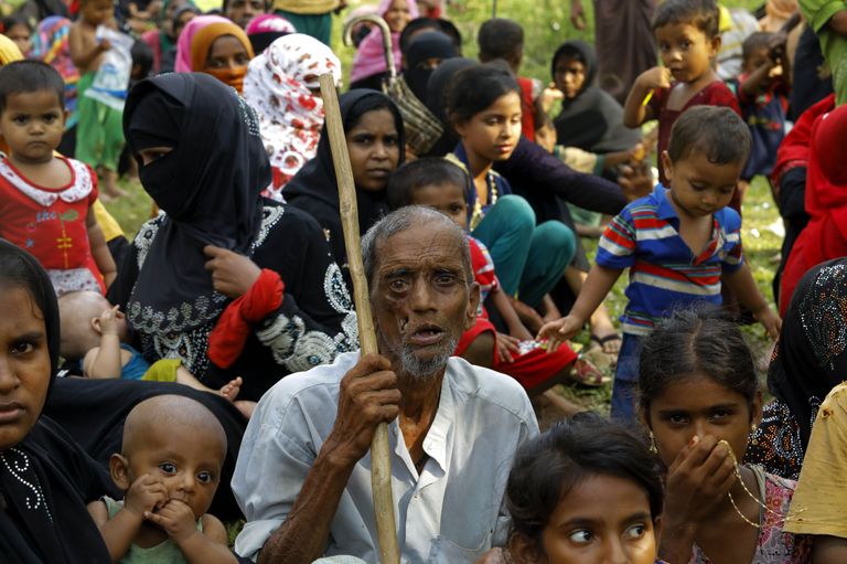 Etinilise puhastuse hirmus Birmast põgenenud rohingjad. Foto: K.M. ASAD/AFP/Scanpix