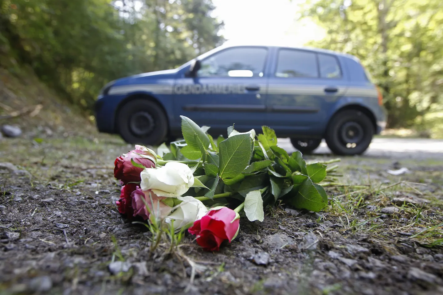 Paik, kus hukkus neli inimest - kolm Iraagi päritolu britti ning prantslasest jalgrattur