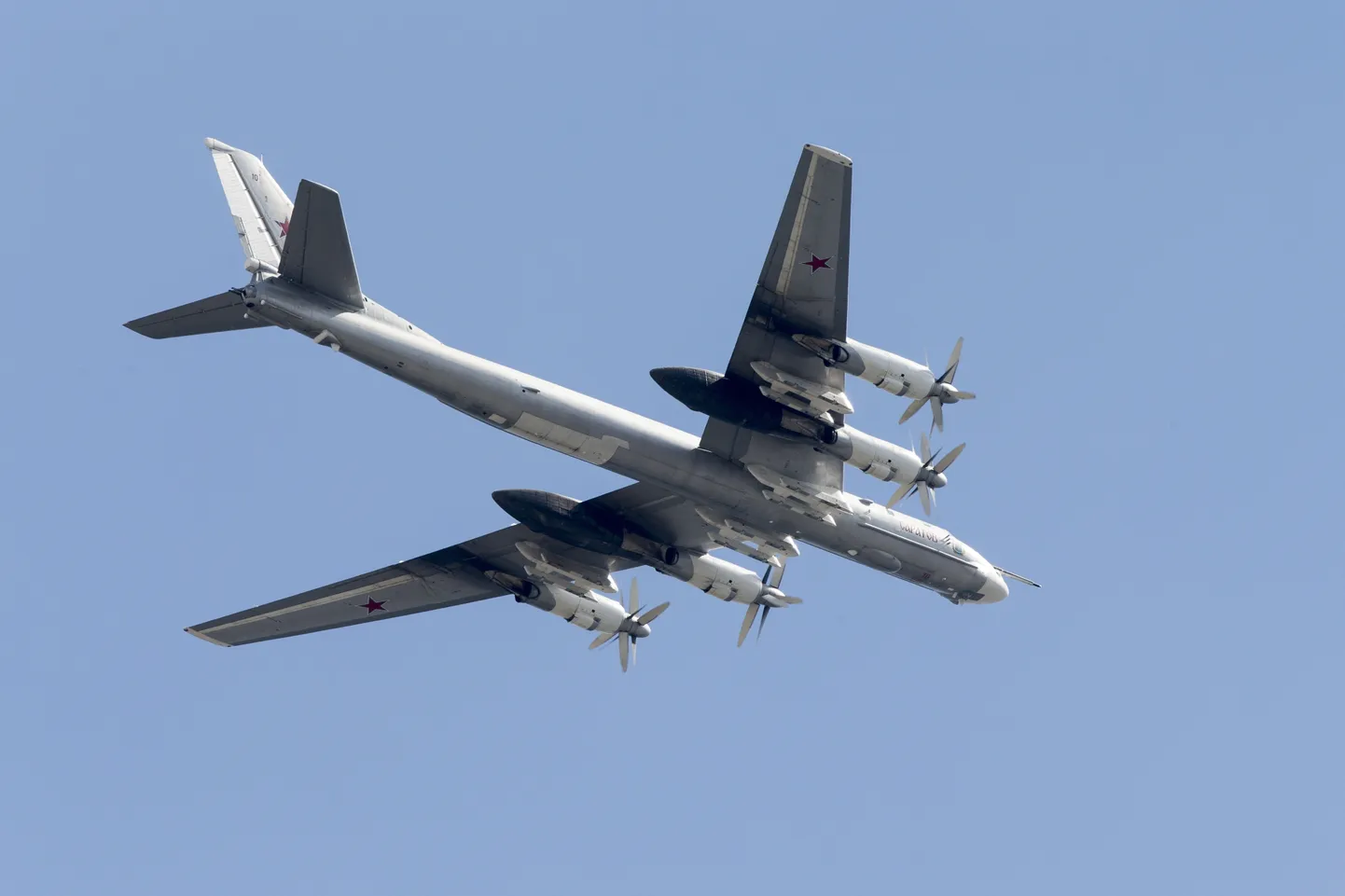 Vene strateegiline pommitaja Tu-95.
