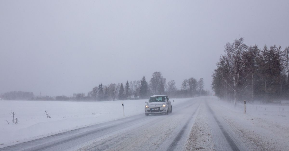 Transpordiamet hoiatab: teeolud muutuvad öösel halvaks