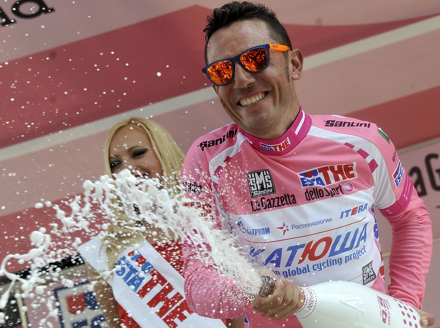 Joaquin Rodriguez tõusis Giro üldliidriks.