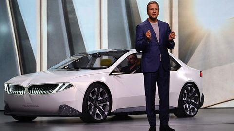 BMW loodab uue elektrilise ideeautoga Hiina autotootjatele tulevikus koha kätte näidata