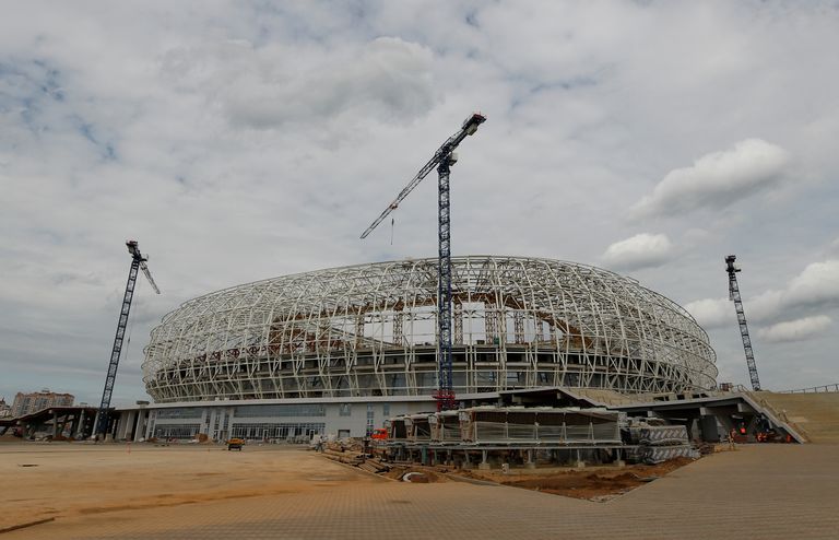 Saranski staadion, kus toimuvad jalgpalli MMi kohtumised