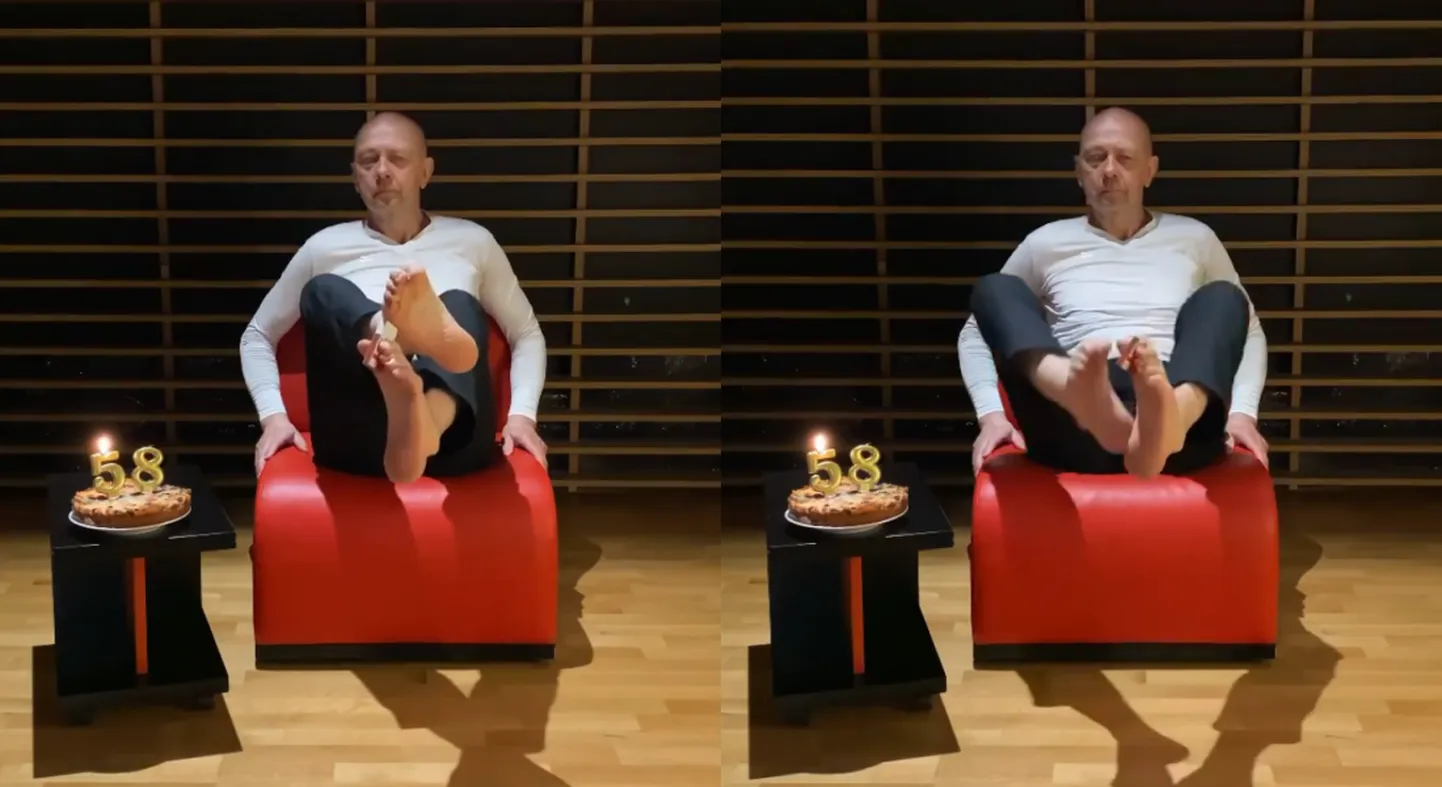 Vello Vaher. Kuvatõmmis videost.
