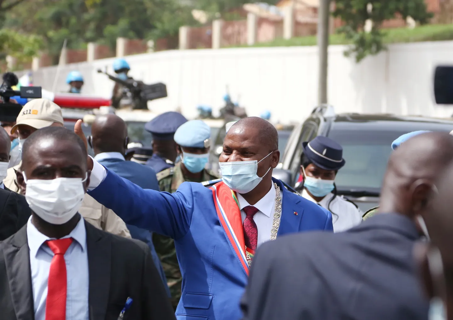 President Faustin Archange Touadéra.