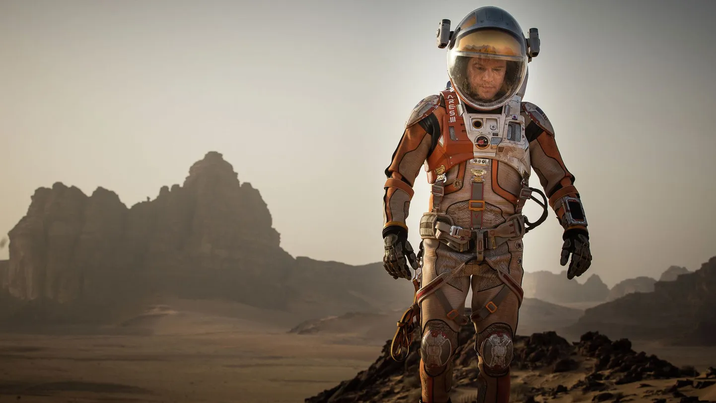 Matt Damon astronaut Mark Watney rollis filmis «The Martian»