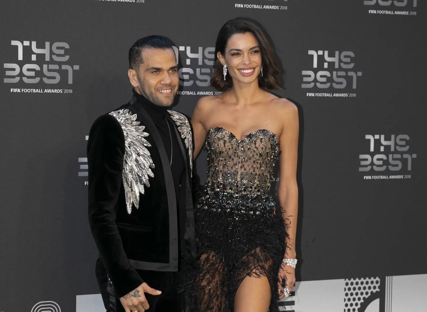 Dani Alves ja Joana Sanz.